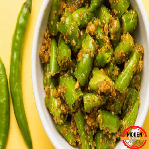indian pickles
green chili pickle
