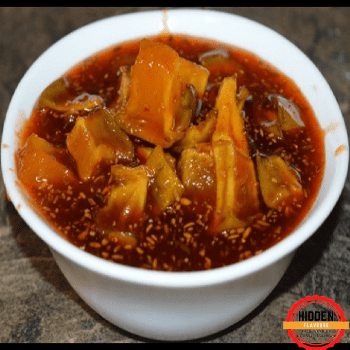 sweet and spicy mango pickle, aam ka khatta meetha achar
